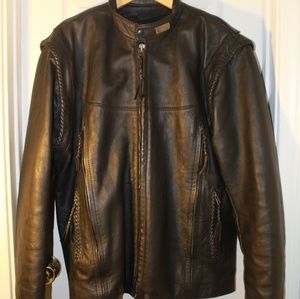 Harley Davidson Willie G Vintage Leather Jacket